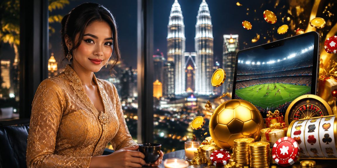 Pemain Malaysia menikmati pertaruhan sukan dan esport di Kuala Lumpur melalui telefon